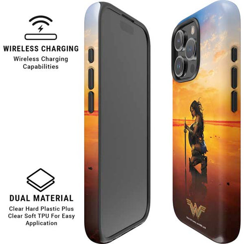 DC Comics Wonder Woman Character Movie Poster iPhone 16 Pro Magsafe Impact Case